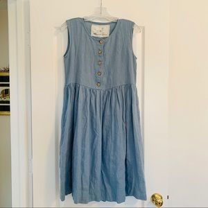 Not Perfect Linen MAMA Dress